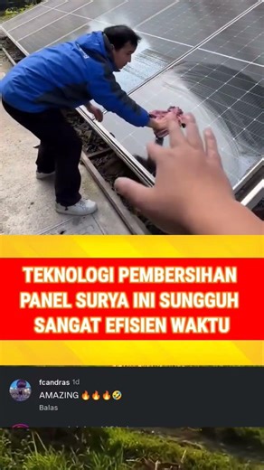 TEKNOLOGI PEMBERSIHAN PANEL SURYA