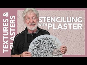 Raised Stencilling Furniture Makeover | Decorative Plaster How To