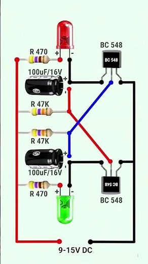 BC 548 trangister project #transistorproject #circuitbasics #brainelectronic ‪@SSRShiuli‬