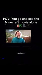 1.3M views · 30K reactions | The parents in the audience were so confused  the Minecraft movie was peak cinema 﫡 #pov #minecraft #minecraftmemes #minecraftmovie #flintandsteel #chickenjockey | Jackson Marz | Facebook