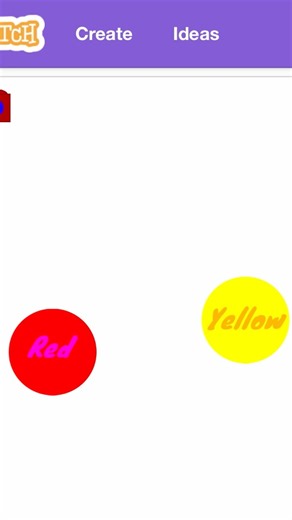 赤，黄色 #scratch