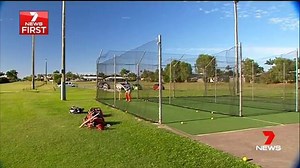 4.7K views · 34 reactions | CRICKET GETS GOING Fresh from his first off-season in England, Mackay cricketer Mitchell English made a pit stop home before heading down to Brisbane for another season in the Queensland Premier Grade. The batsman hopes he's on track to live an endless summer as a professional cricketer. #7News #Mackay | 7NEWS Mackay | Facebook