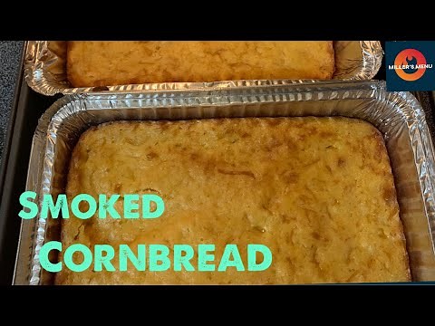Smoked Cornbread on the Pit Boss