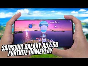 Samsung Galaxy A57 5G Fortnite Gameplay | Exynos 1680