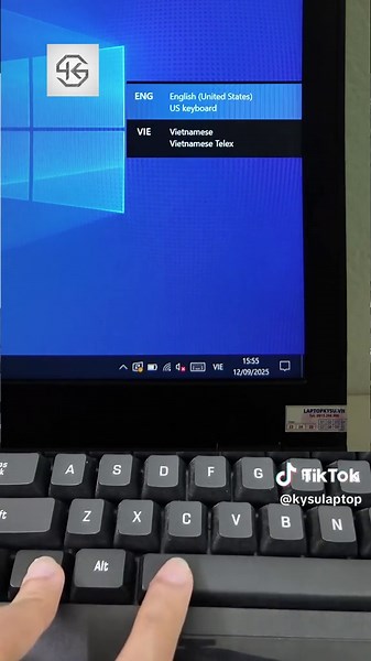 Phím tắt chuyển đổi ngôn ngữ nhanh trên Windows