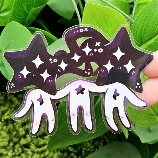 Void Star Baby Trio Sticker! - Etsy