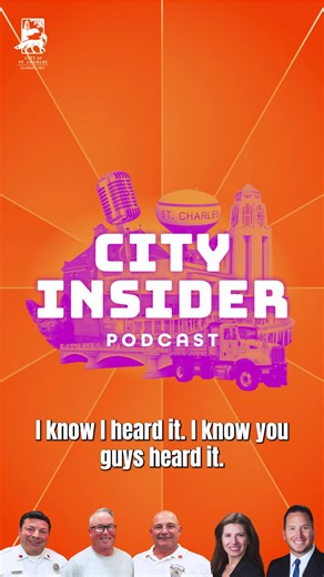 🎧 City Insider Episode 3: Remembering the Pheasant Run Fire is out now! Marking Fire Prevention Month, we revisit the 2022 Pheasant Run fire with the St. Charles Fire Department firefighters who faced the City’s largest blaze head-on. Hear the powerful firsthand accounts from Battalion Chiefs Tony Centimano and Dave Chmelar, and Lt. Joe Davila as they recount stories of courage, teamwork, and lessons learned. PLUS: Meet Ward 2 Alderpersons Jayme Muenz and Ryan Bongard in the Inside City Hall se