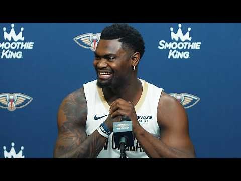 Zion Williamson FULL Interview from 2025 Pelicans Media Day