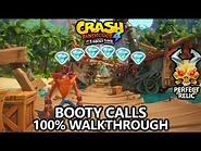Crash Bandicoot 4 - 100% Walkthrough - Booty Calls - All Gems Perfect Relic