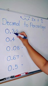 843K views · 10K reactions | Decimal to Percentage tagalog (part 1) #study #mathvideo #fypシ゚ #mathenicbyteachermarj | MATHenic by Teacher Marj | Facebook