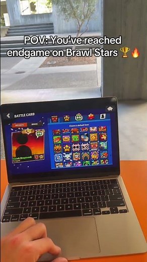 Flexing my maxed Brawl Stars account on Mac 💻🔥 #BrawlStars #gaming