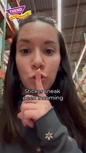 Listen, if I'm going to sneak a peek, SO ARE YOU! 🤭 New stickers from TREND arriving soon! #TRENDenterprises #stickerlovers #learningFUN | TREND enterprises, Inc.