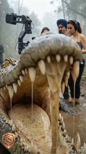 Giant Crocodile Creature Shoot - Behind The Scenes 🎬