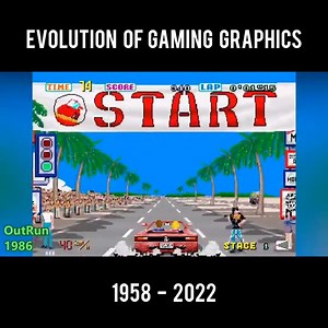 217K views · 1.3K reactions | Evolution of Graphics in Video Games Since 1958 - 2025 | The Game Debugger | Facebook