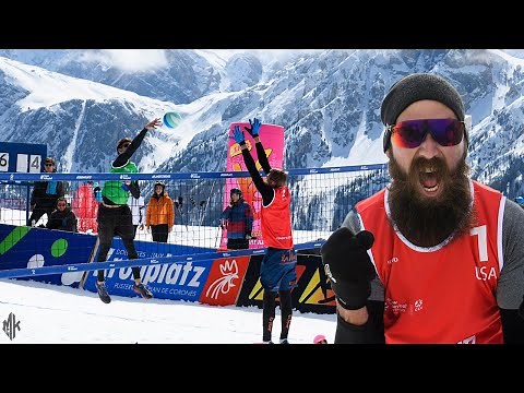 How To Play Snow Volleyball | Adventures In Volleyball