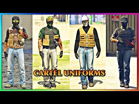 How To Make 4 Cartel Outfits In GTA5 (GTA Online)