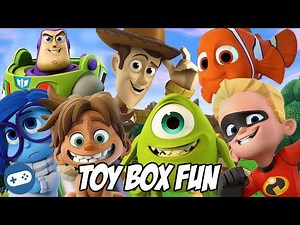 Top 10 Pixar Disney Infinity Toy Box Fun Gameplay Videos