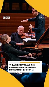 🎹 The dark beauty of Bach's Keyboard Concerto in D minor, II. Adagio, performed by soloist David Fray - the #BBCProms at The Glasshouse International Centre for Music with the Royal Northern Sinfonia conducted by Dinis Sousa. 📺 Watch the full concert - Bach and Mendelssohn at the Proms - now on BBC iPlayer 🎧 Listen on BBC Sounds | BBC Proms