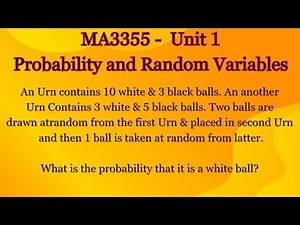 BAYE's Theorem Problem | Probability and Random Variables