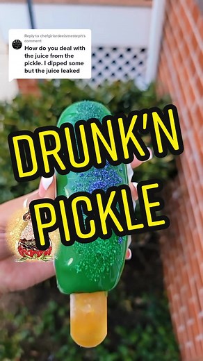 Drunken Candied Pickle Recipe - No Leakage!