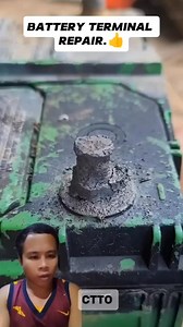 20K views · 30 reactions | "BATTERY TERMINAL REPAIR.  #BatteryRepair #tips #diskarte #lifehacks #fbreelsvideo | Jeffrey Fabola Asia | Facebook