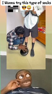 I Wanna try this type of socks to my siblings 😃😎😆 #everyonefollowers #everyonefollowershighlights #reelsviralシfb #starseverywhereシ #viralreelschallenge #StarSender | Wh ṢKy