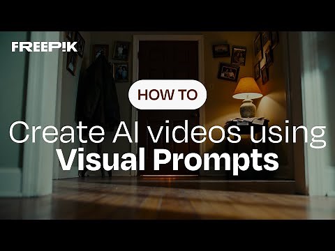 How to create AI videos with Visual Prompts | Freepik How-To