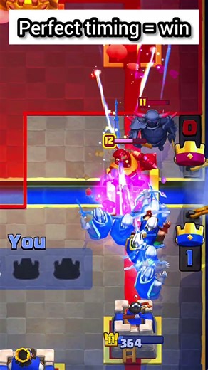 No Damage Win Challenge 😳#shorts #clashroyale #gaming