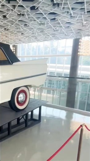 1957 Amphicar: The car That Floats! 🚗💦#VintageGerman#Amphicar#Vintagecar #classiccars #rare