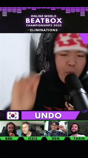 UNDO's beatbox melodies are simply different.. #beatbox