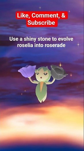 how to evolve roselia #pokemon #pokemonlegendsz-a