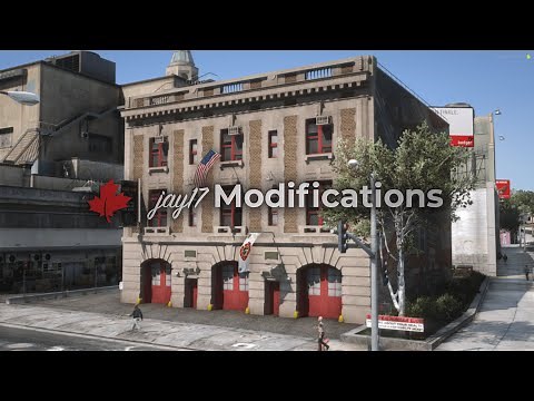 GTA V - Vinewood Fire Station (FiveM MLO)