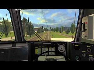 MaSzyna gameplay - Baltyk local train (part 1/2)