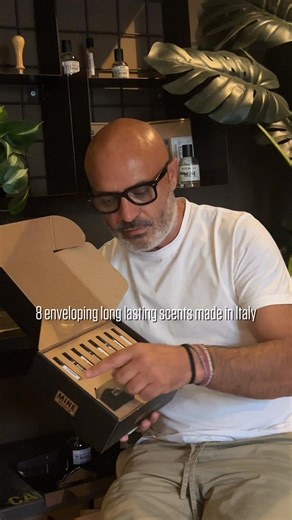 Discover the MINE sample kits and let yourself be transported on a unique olfactory journey. Three collections of 8 fragrances each — from the most intense and woody notes to the most sparkling and citrusy, to the sweet and enveloping ones — all genderless and designed to make you feel truly yourself. Each kit includes an exclusive 20% discount on the purchase of your favorite fragrance. 👉🏼 Explore the kits on the website www.mineperfumelab.com and find your essence. | MINE Perfume Lab