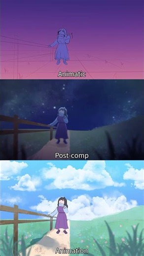 Reminiscing 💭 #anime #animeeart #art #animationshorts #animation #yuri