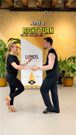 Salsa Combination: Improver Level, LA Style On1 💃 Give it a try! #salsaclass #salsatutorial #salsa