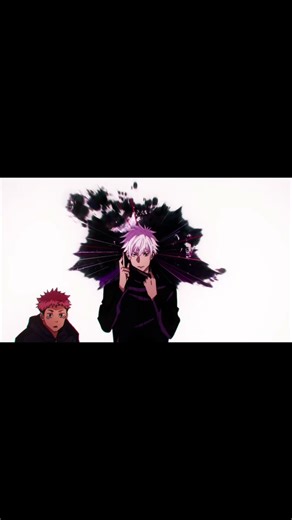 Gojo using domain expansion for the first time💀🔥🔥 #gojosatoru #jujutsukaisen #anime