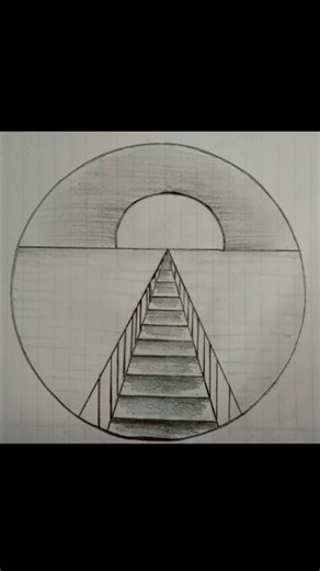 Easy drawing circle drawing idea 😊💕| Pool easy drawing|