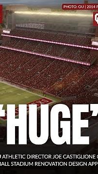 ‘Huge’: OU athletic director, university president on approval of renovation design plans for