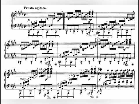 Beethoven - Moonlight Sonata 3rd movement (score)