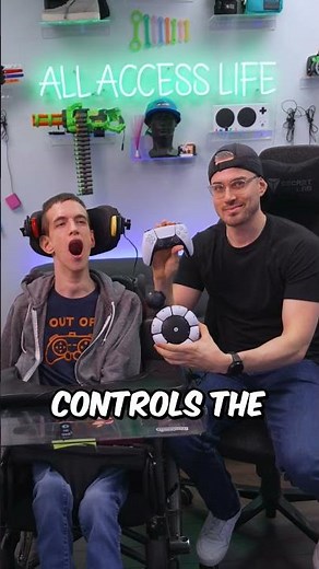 Testing out the NEW Access Controller for the ‪@PlayStation‬5