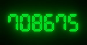 Digital Led Display Random Fast Changing Stock Footage Video (100% Royalty-free) 1095889021 | Shutterstock