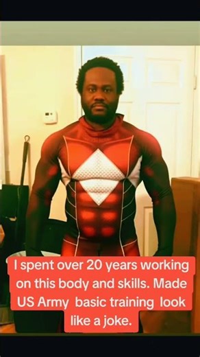 I spent over 20 years working on this body and skills. Made US Army basic training look easy.