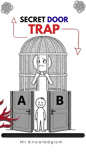 Secret Door Trap For Sure 🤫🚪