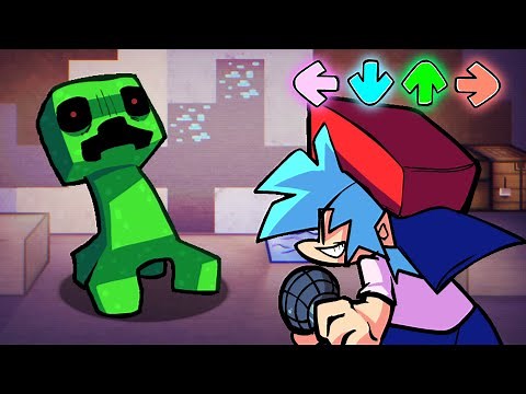 Friday Night Funkin' VS Creeper Minecraft (FNF Mod)