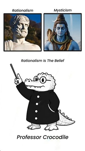 Rationalism vs Mysticism in 29 Seconds