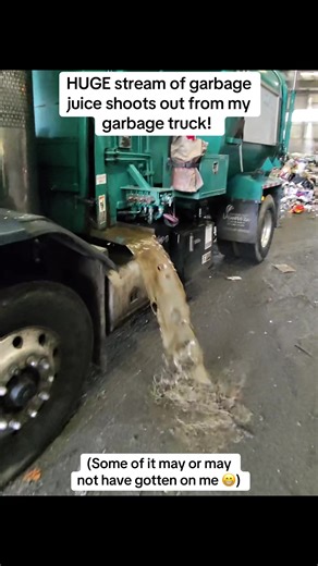 Massive Garbage Juice Spill in Los Angeles