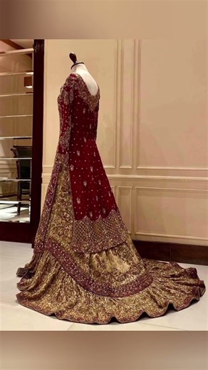 Pakistani bridal dresses Ideas #wedding #pretty #beautiful #beauty #fashion #bridal #art