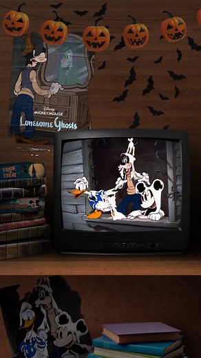 Mickey Mouse on Instagram: "Sit back, relax and enjoy an unexpected fright or two. 👻 "Lonesome Ghosts" is now streaming on @DisneyPlus."