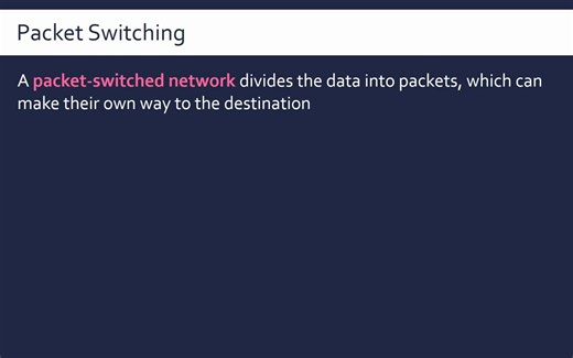 Packet vs Circuit Switching